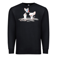 Black newanimaniacs pinky and the brain Premium Sweatshirt - linhVisuals
