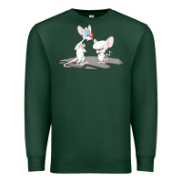Sports Green newanimaniacs pinky and the brain Premium Sweatshirt - linhVisuals