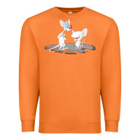 Carrot newanimaniacs pinky and the brain Premium Sweatshirt - linhVisuals