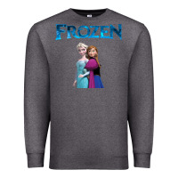 Charcoal Heather newanna and elsa frozen Premium Sweatshirt - linhVisuals