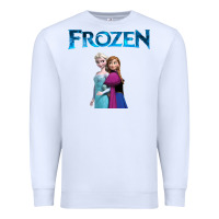 White newanna and elsa frozen Premium Sweatshirt - linhVisuals