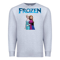 Heather Grey newanna and elsa frozen Premium Sweatshirt - linhVisuals