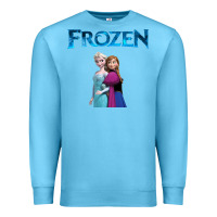 Ocean Blue newanna and elsa frozen Premium Sweatshirt - linhVisuals