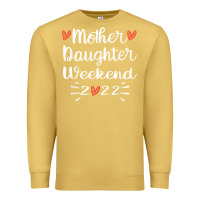 Antique Gold mother daughter weekend 2022 girls trip family vacation t shirt Premium Sweatshirt - linhVisuals