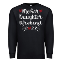 Mother Daughter Weekend 2022 Girls Trip Family Vacation T Shirt Premium Sweatshirt | Teevron