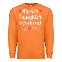 Carrot mother daughter weekend 2022 girls trip family vacation t shirt Premium Sweatshirt - linhVisuals
