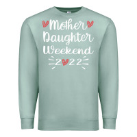 Seafoam mother daughter weekend 2022 girls trip family vacation t shirt Premium Sweatshirt - linhVisuals