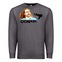 Charcoal Heather nicolas cage conair Premium Sweatshirt - linhVisuals