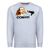 Heather Grey nicolas cage conair Premium Sweatshirt - linhVisuals