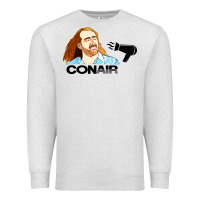 Oatmeal Heather nicolas cage conair Premium Sweatshirt - linhVisuals