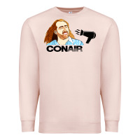 Pale Pink nicolas cage conair Premium Sweatshirt - linhVisuals