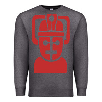 Charcoal Heather cyberman Premium Sweatshirt - linhVisuals