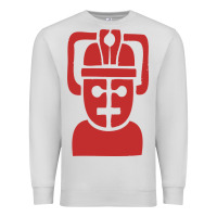 Dove Grey cyberman Premium Sweatshirt - linhVisuals