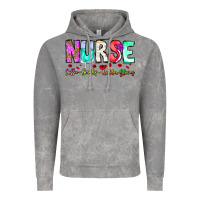 Cloud Rock Nurse Coffee Scrubs Rubber Gloves Vintage Hoodie - CowhideDigitalArt