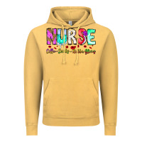 Vintage Mustard Nurse Coffee Scrubs Rubber Gloves Vintage Hoodie - CowhideDigitalArt