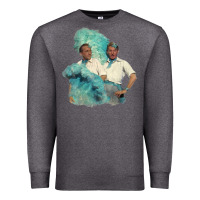 Charcoal Heather reprise (sisters)   white christmas Premium Sweatshirt - linhVisuals