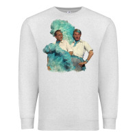 Oatmeal Heather reprise (sisters)   white christmas Premium Sweatshirt - linhVisuals