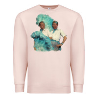 Pale Pink reprise (sisters)   white christmas Premium Sweatshirt - linhVisuals