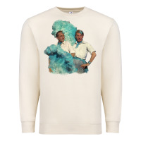 Sandshell reprise (sisters)   white christmas Premium Sweatshirt - linhVisuals