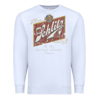 White schlitz beer Premium Sweatshirt - linhVisuals