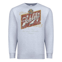 Heather Grey schlitz beer Premium Sweatshirt - linhVisuals