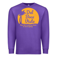 Purple seinfeld del boca retirement community Premium Sweatshirt - linhVisuals