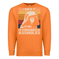 Carrot i knew it im surrounded by assholes Premium Sweatshirt - linhVisuals