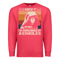 Cardinal i knew it im surrounded by assholes Premium Sweatshirt - linhVisuals