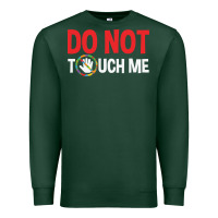 Sports Green do not touch me autism kid Premium Sweatshirt - linhVisuals