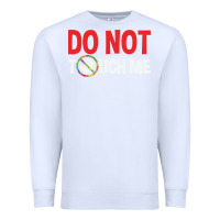 White do not touch me autism kid Premium Sweatshirt - linhVisuals