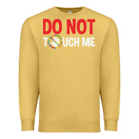 Antique Gold do not touch me autism kid Premium Sweatshirt - linhVisuals