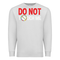 Dove Grey do not touch me autism kid Premium Sweatshirt - linhVisuals