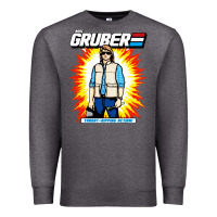 Charcoal Heather macgruber action figure Premium Sweatshirt - linhVisuals