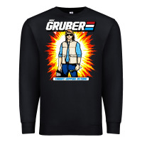 Black macgruber action figure Premium Sweatshirt - linhVisuals