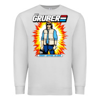 Dove Grey macgruber action figure Premium Sweatshirt - linhVisuals