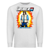 Oatmeal Heather macgruber action figure Premium Sweatshirt - linhVisuals