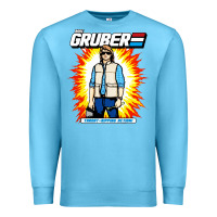 Ocean Blue macgruber action figure Premium Sweatshirt - linhVisuals