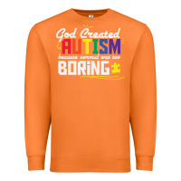 Carrot god created autism normal was too boring Premium Sweatshirt - linhVisuals