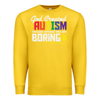 Lemon god created autism normal was too boring Premium Sweatshirt - linhVisuals