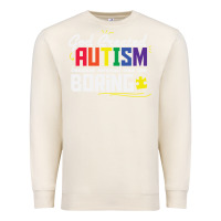 Sandshell god created autism normal was too boring Premium Sweatshirt - linhVisuals