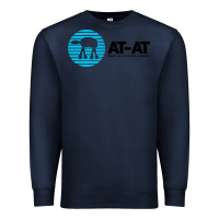 Navy reach out and crush someone Premium Sweatshirt - linhVisuals