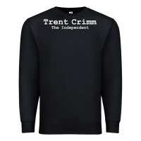 Black trent crimm the independent Premium Sweatshirt - linhVisuals