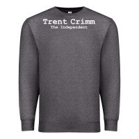 Charcoal Heather trent crimm the independent Premium Sweatshirt - linhVisuals