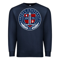 Navy liberty university seal Premium Sweatshirt - linhVisuals