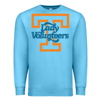 Ocean Blue tennessee lady volunteers Premium Sweatshirt - linhVisuals