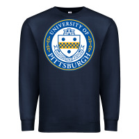 Navy university of pittsburgh Premium Sweatshirt - linhVisuals