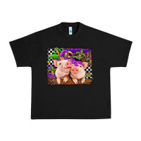Black mardi gras western leopard pigs Urban Heavy Tee - Jasminsmagicworld