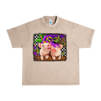 French Oak mardi gras western leopard pigs Urban Heavy Tee - Jasminsmagicworld