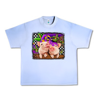 Grape Ice mardi gras western leopard pigs Urban Heavy Tee - Jasminsmagicworld