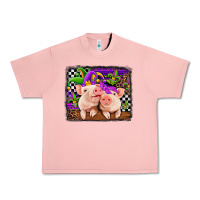 Salmon mardi gras western leopard pigs Urban Heavy Tee - Jasminsmagicworld